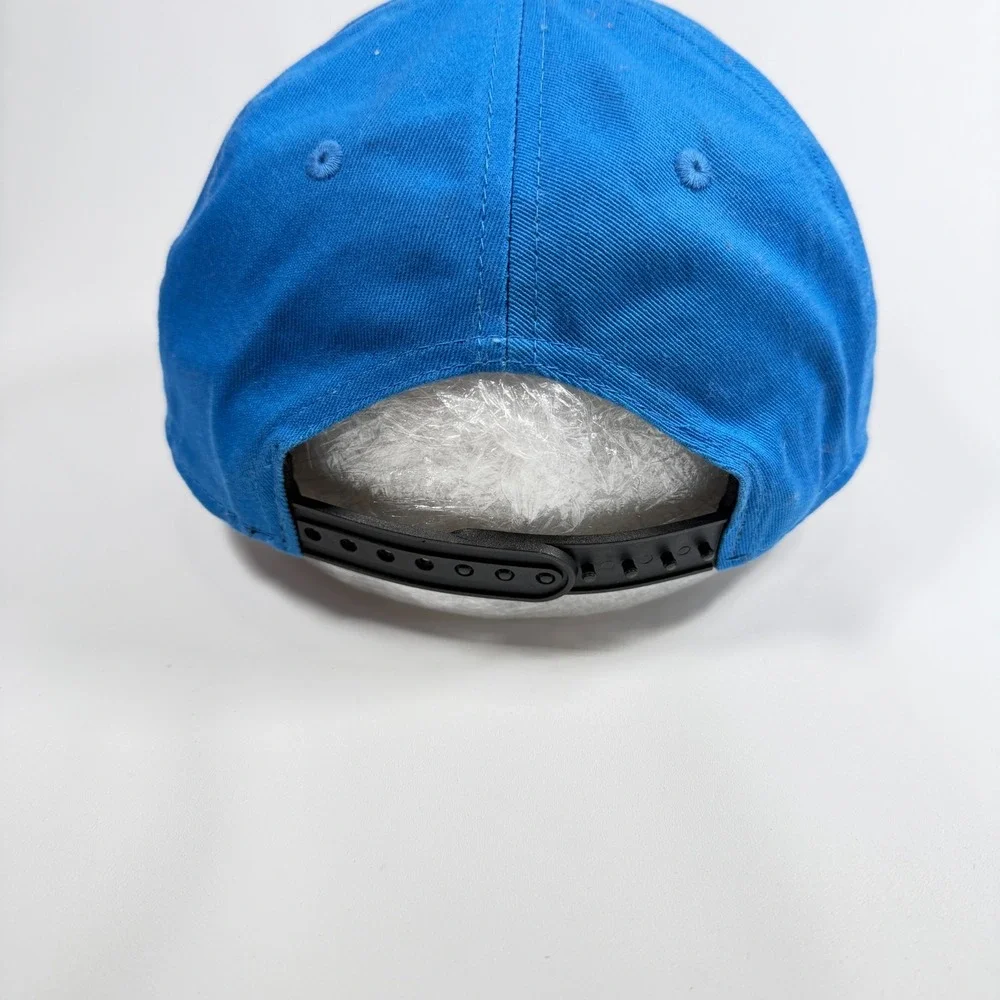 Super Mario Nintendo Youth Snapback Hat Blue Graphic Brim Mario Luigi Cap